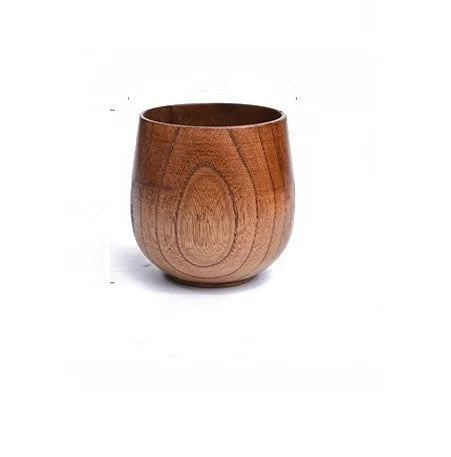 Holzbecher bauchig