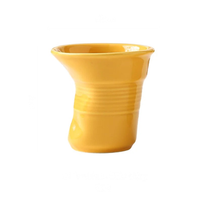 Knitterbecher Tulpe Sonnengelb